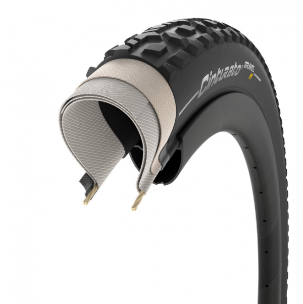 Pirelli Gravel Tyre 700 x 45 Mixed Black