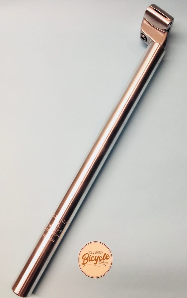 SEAT POST 31.2 x 400mm Micro-Adjust Alloy SILVER
