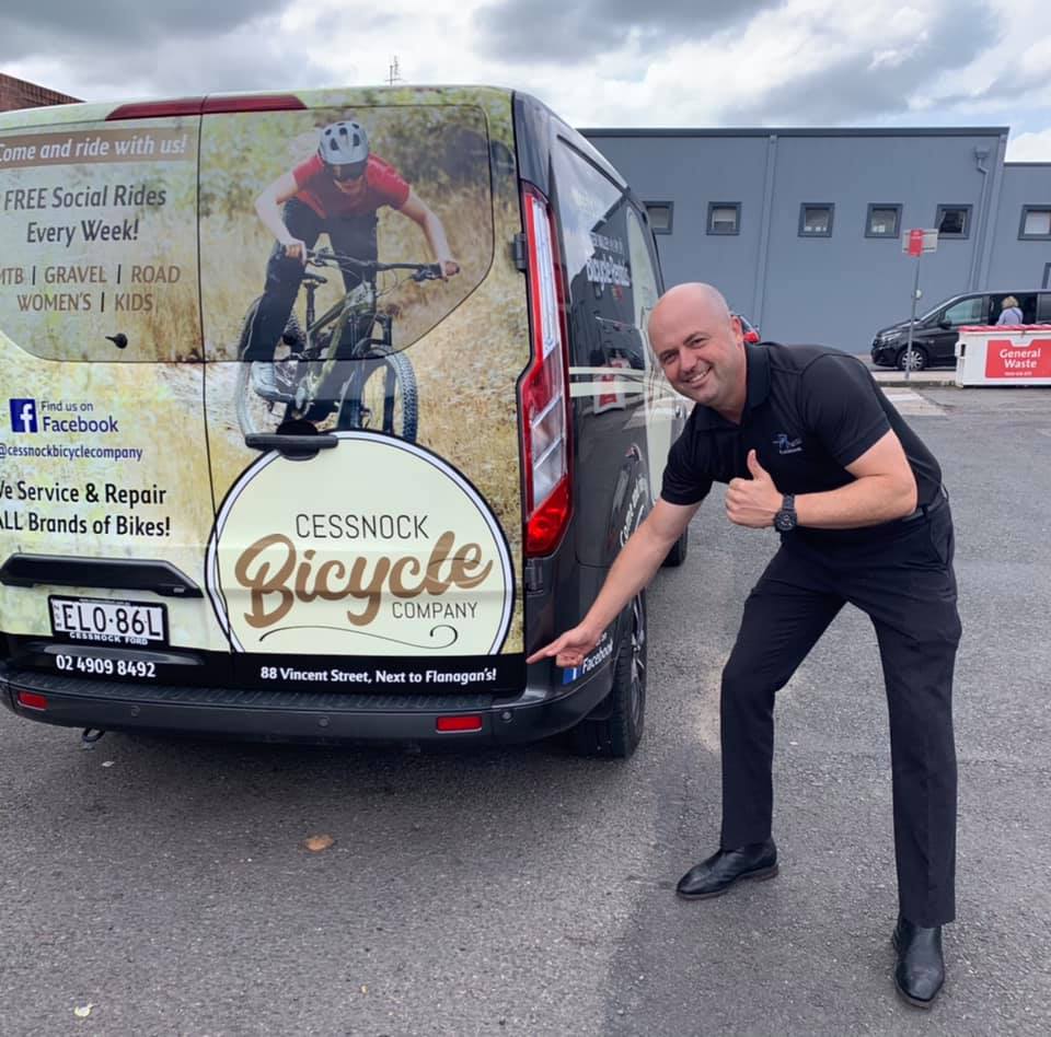 cessnock bicycle van