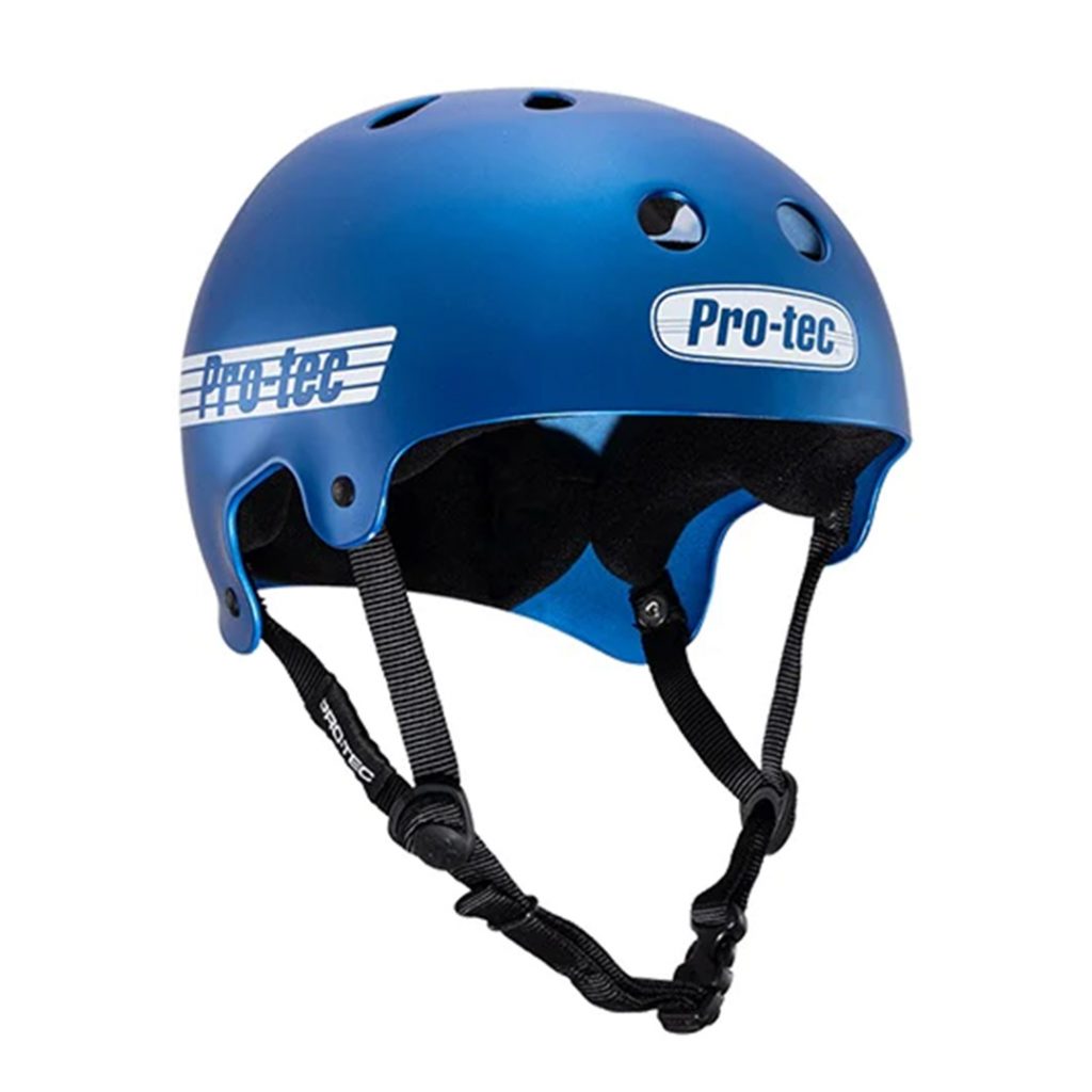 Protec Classic Certified Helmet, Matte METALLIC Blue, S Cessnock