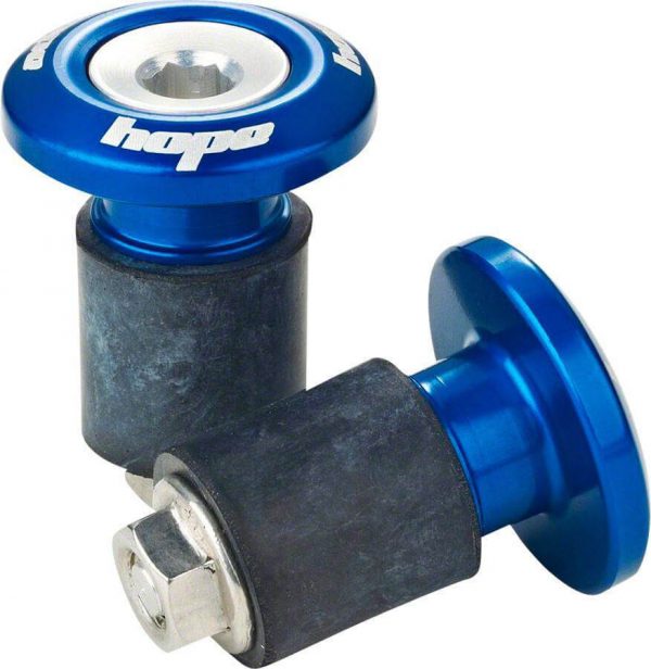 Bar Ends, Hope Grip Doctor, Blue