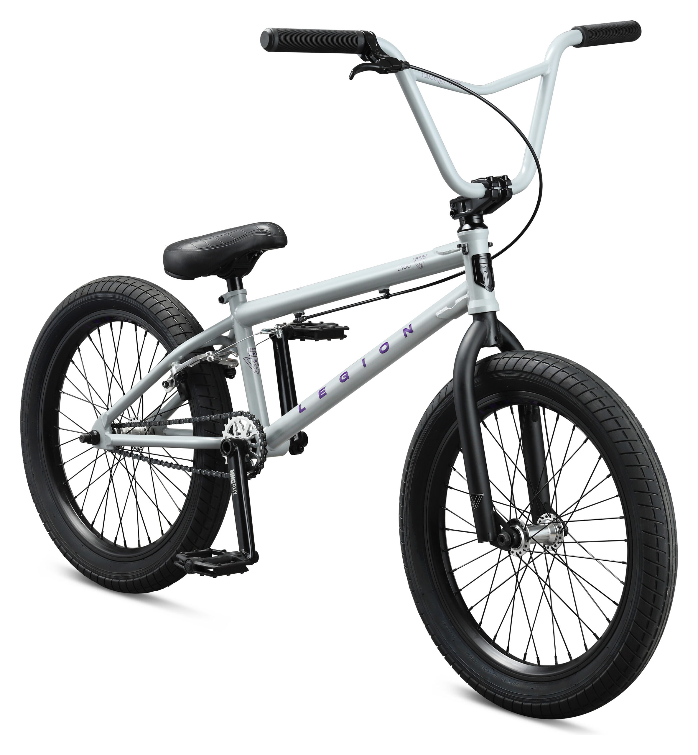 mongoose bmx grey and purple