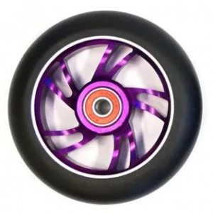 Scooter Wheel Alloy 110mm PURPLE