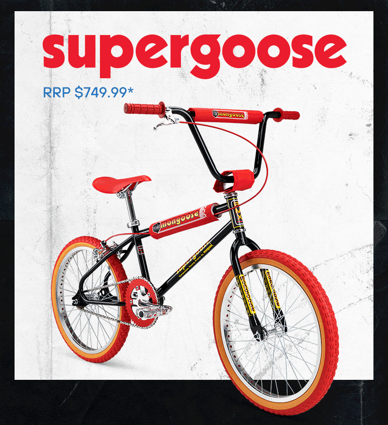 マングース supergoose スーパーグース BMX ブラック × レッド - www