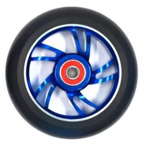 Scooter Wheel Alloy 110mm, Blue