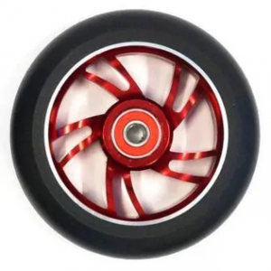 Scooter Wheel Alloy 110mm RED