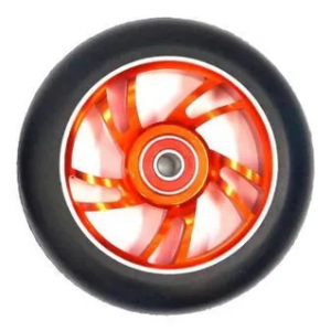 Scooter Wheel Alloy 110mm ORANGE