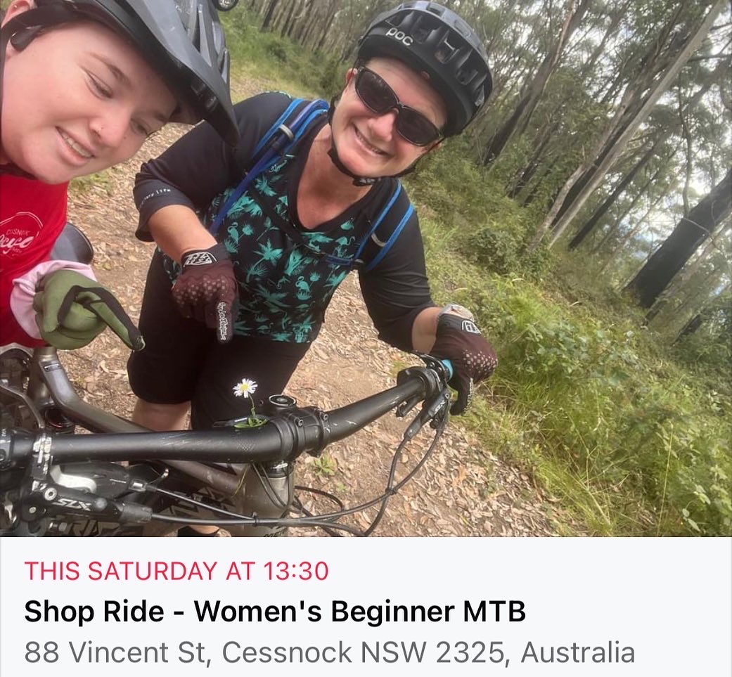 Shop Ride – Women’s Beginner MTB￼