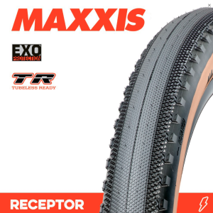 Maxxis Receptor 700 x 40 EXO TR 120tpi Tanwall