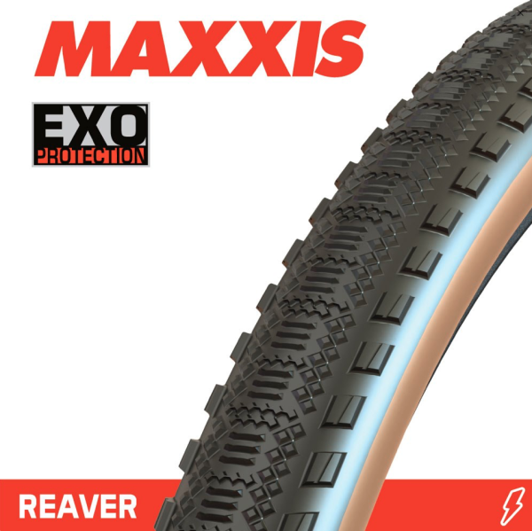 Maxxis Reaver 700 x 40 EXO 60tpi Tanwall Wire