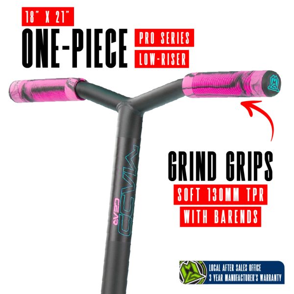 Madd Gear Kick Pro-X Scooter Pink / Teal - Image 6