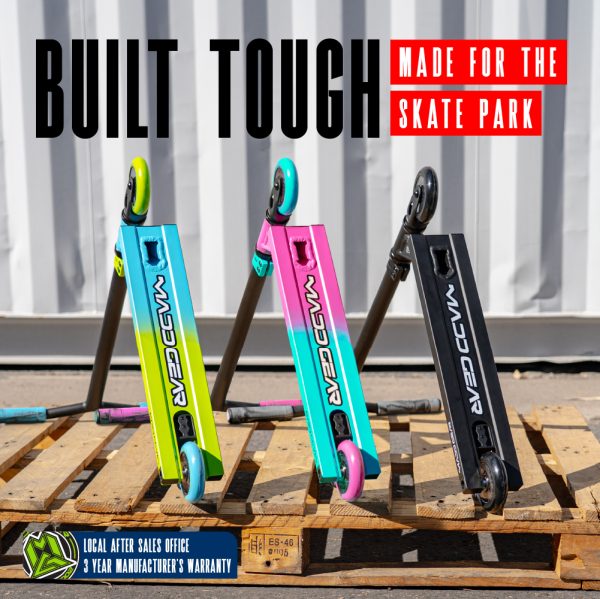 Madd Gear Kick Pro-X Scooter Pink / Teal - Image 7