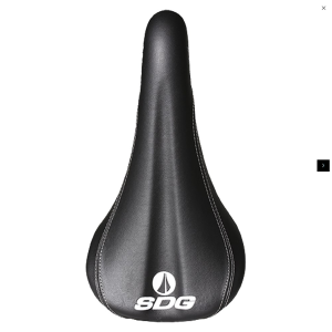 SDG Saddle Bel Air Steel Sport Black/White