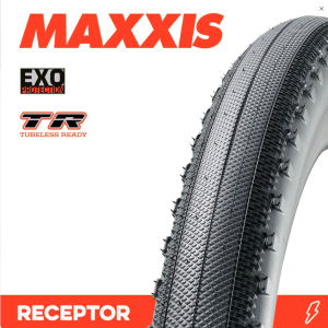 Maxxis Receptor 700 x 40 EXO TR 120tpi BLACK