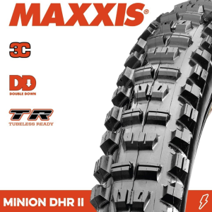 Maxxis Minion DHR II 27.5 X 2.5 3C TERRA DD TR FOLD
