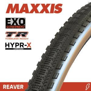Maxxis Reaver 700 x 45 HYPR-X EXO TR 120tpi TANWALL
