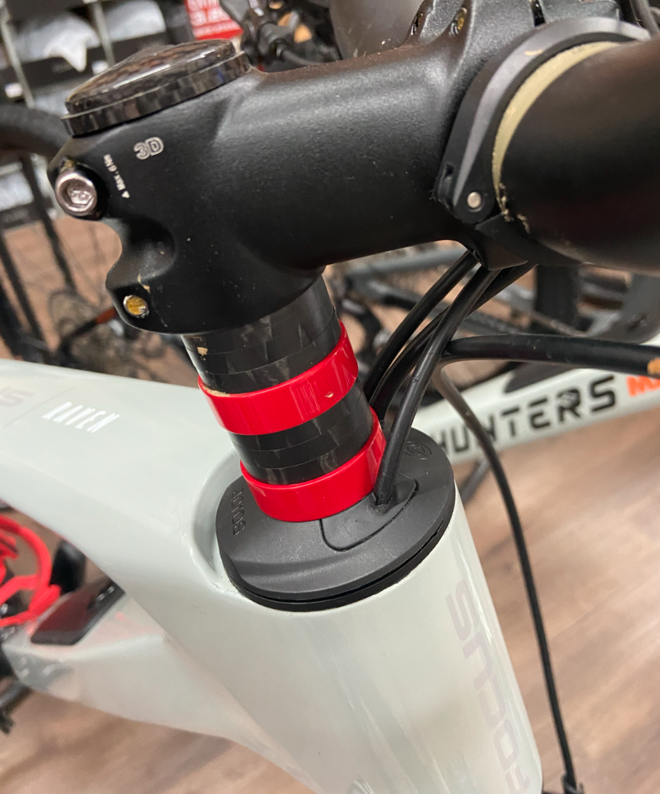 Acros Headset Top Cap ZS66 for external cable routing - Image 4