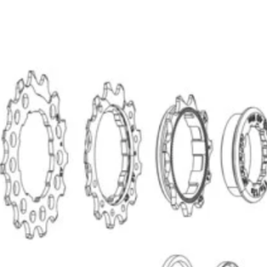 SRAM cassette outer cogs for PG-1230 12sp 11-13-15