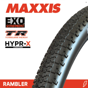 Maxxis Rambler 700 x 45 HYPR-X EXO TR FOLD120tpi BLACK