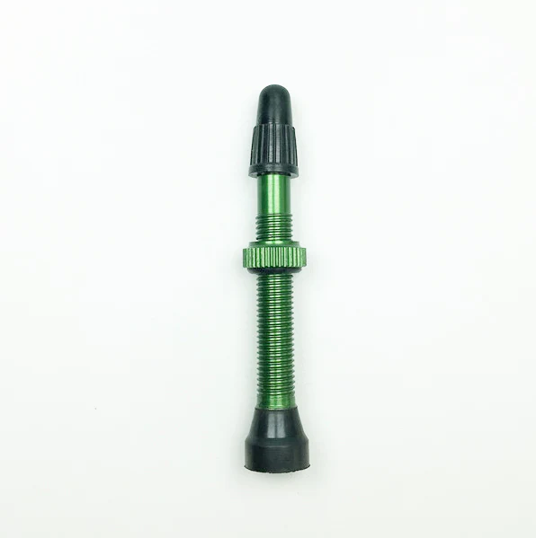Tubeless Valve Alloy 45mm with o-ring GREEN