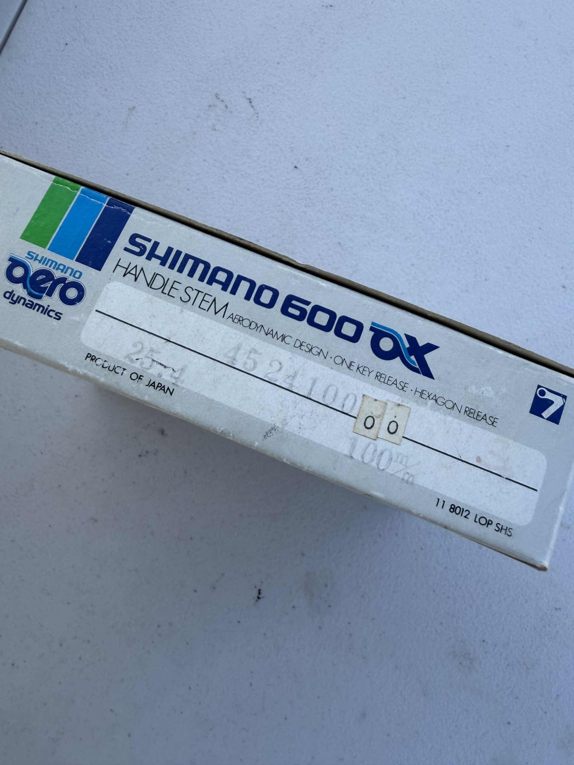 Shimano Stem 600 AX 100mm 25.4 clamp HS-6300 - Image 2