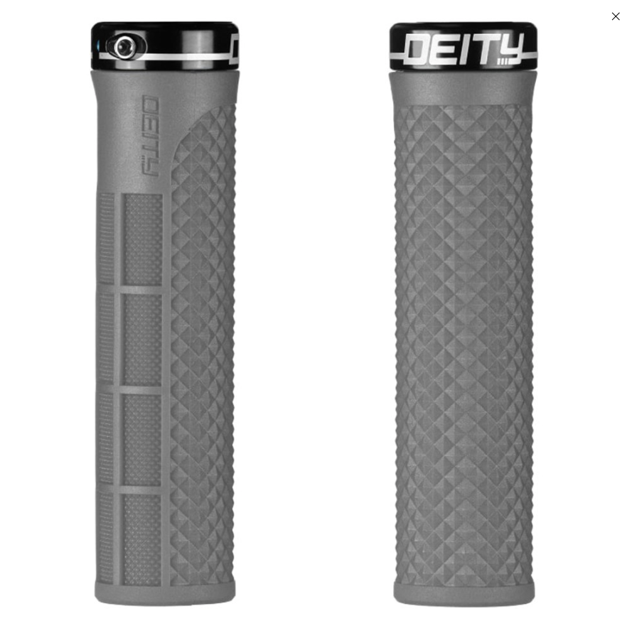 Deity Grips Lockjaw Grey