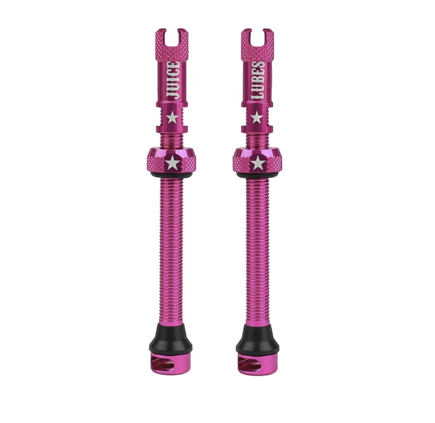 Juice Lubes Tubeless Valves Pink